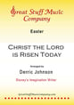 Christ the Lord is Risen Today SATB choral sheet music cover